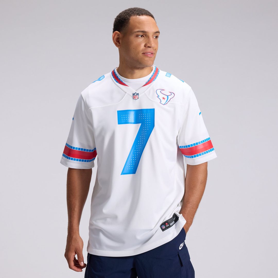 Houston Texans C.J. Stroud Nike 2026 Rivalries Collection Game Jersey - White