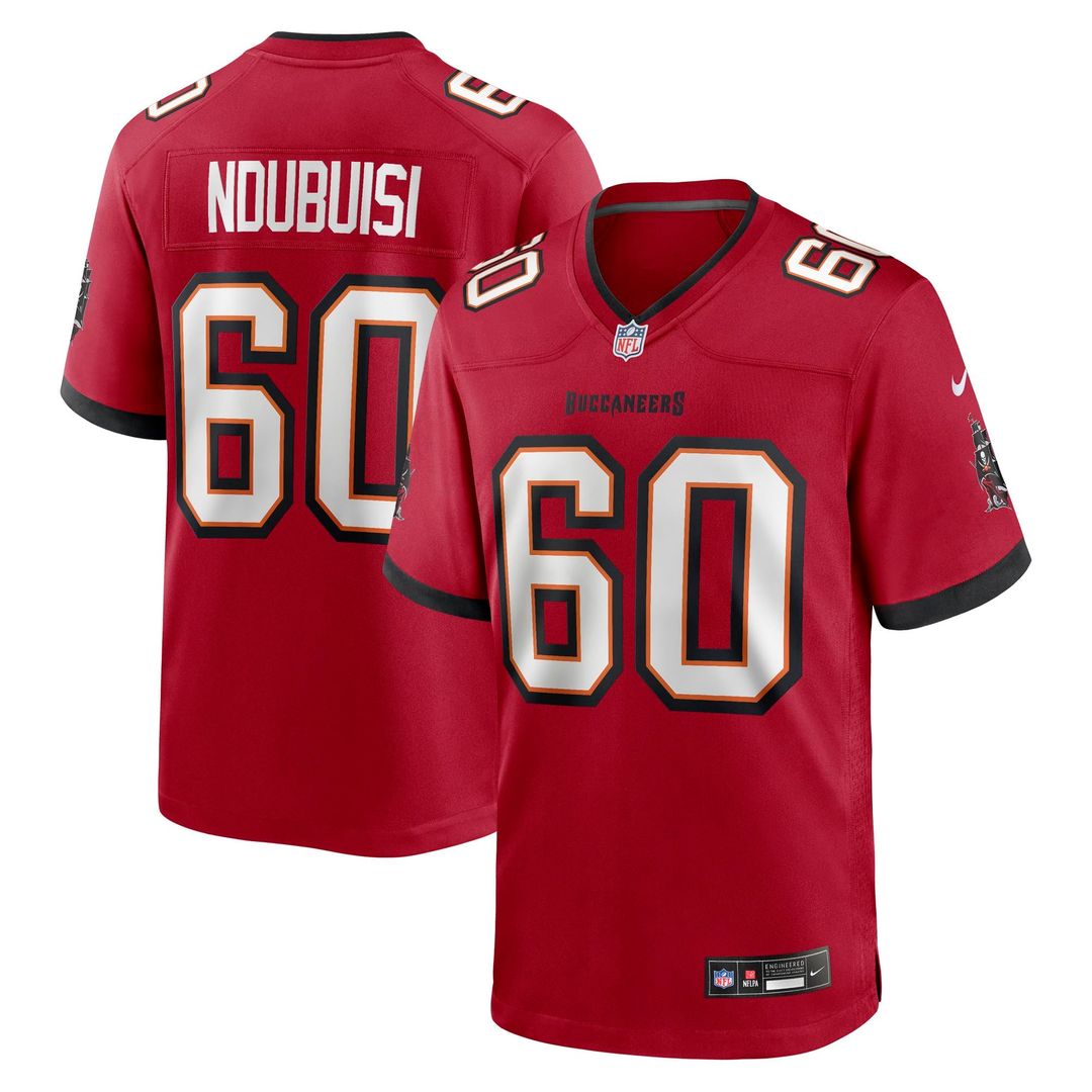 Tampa Bay Buccaneers Haggai Ndubuisi Nike Team Game Jersey - Red