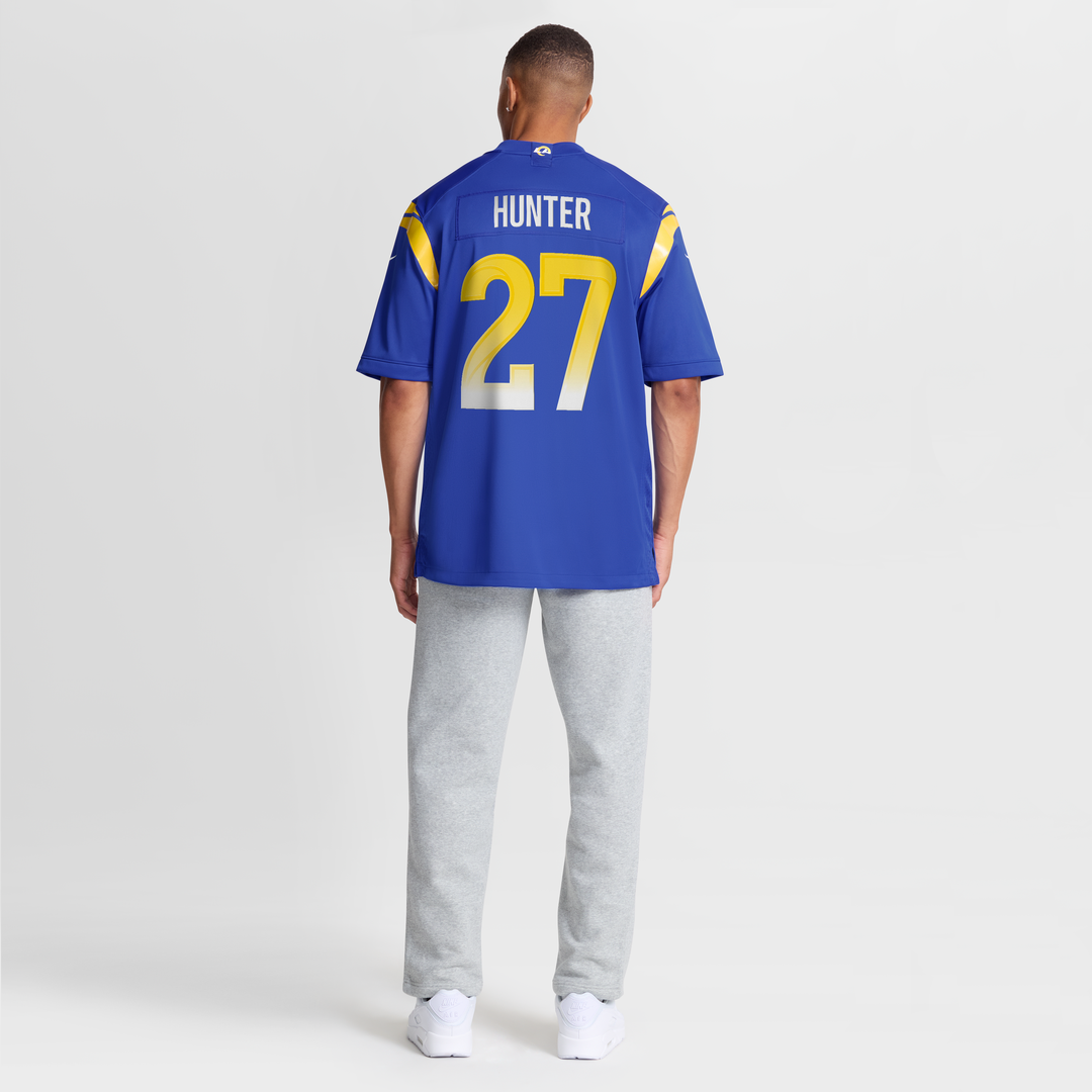 Los Angeles Rams Jarquez Hunter Nike Team Game Jersey - Royal