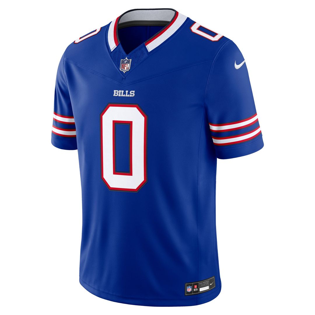 Buffalo Bills Keon Coleman Nike Nickel City Vapor F.U.S.E. Stitched Limited Jersey - Gray