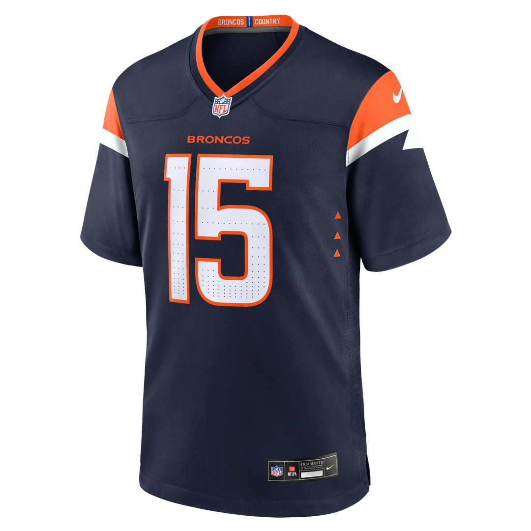 Denver Broncos Nik Bonitto Nike Team Game Jersey - Orange