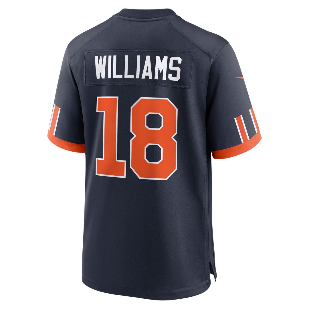 Chicago Bears Caleb Williams Nike 2026 Rivalries Collection Game Jersey - Navy
