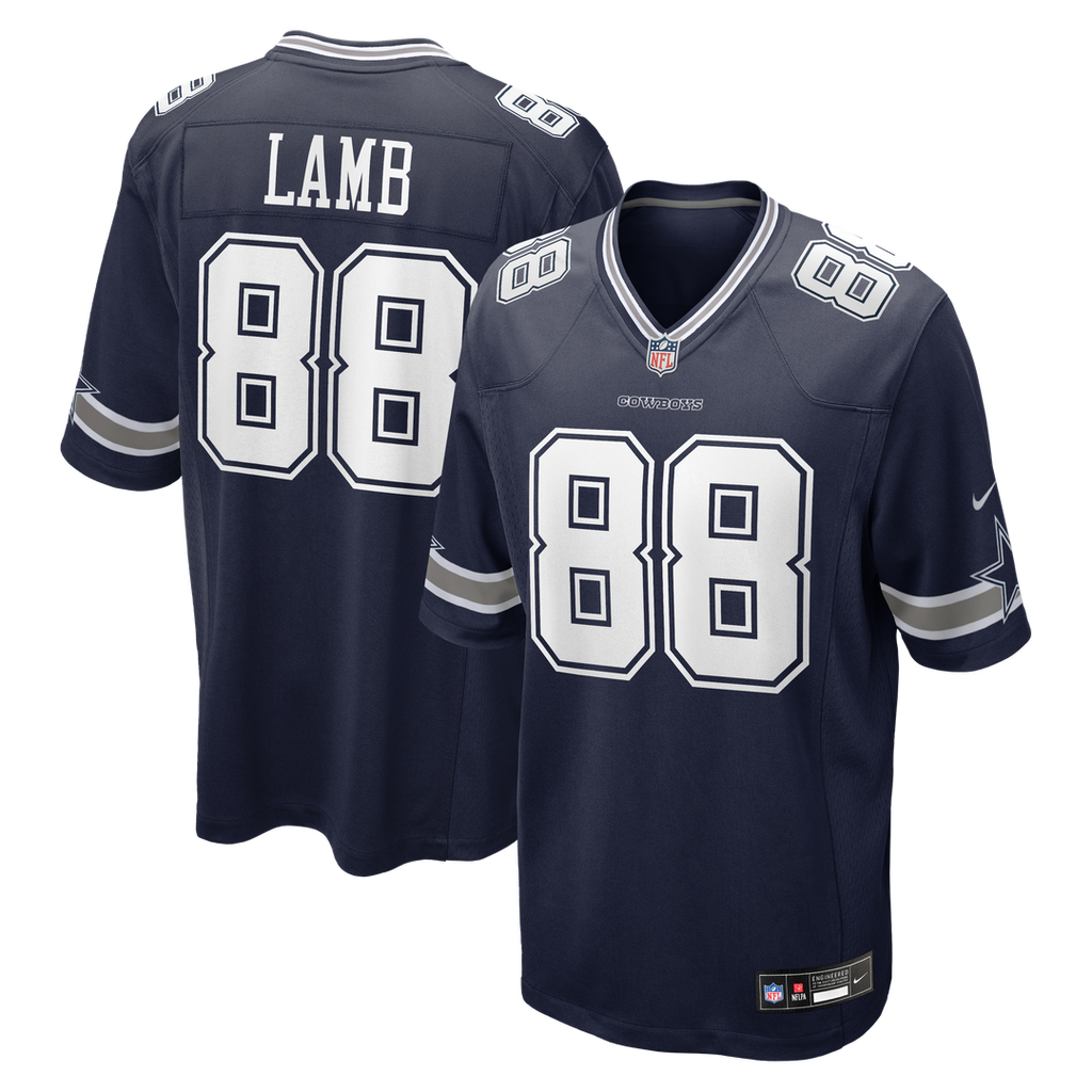 Dallas Cowboys CeeDee Lamb Nike Game Jersey - Navy