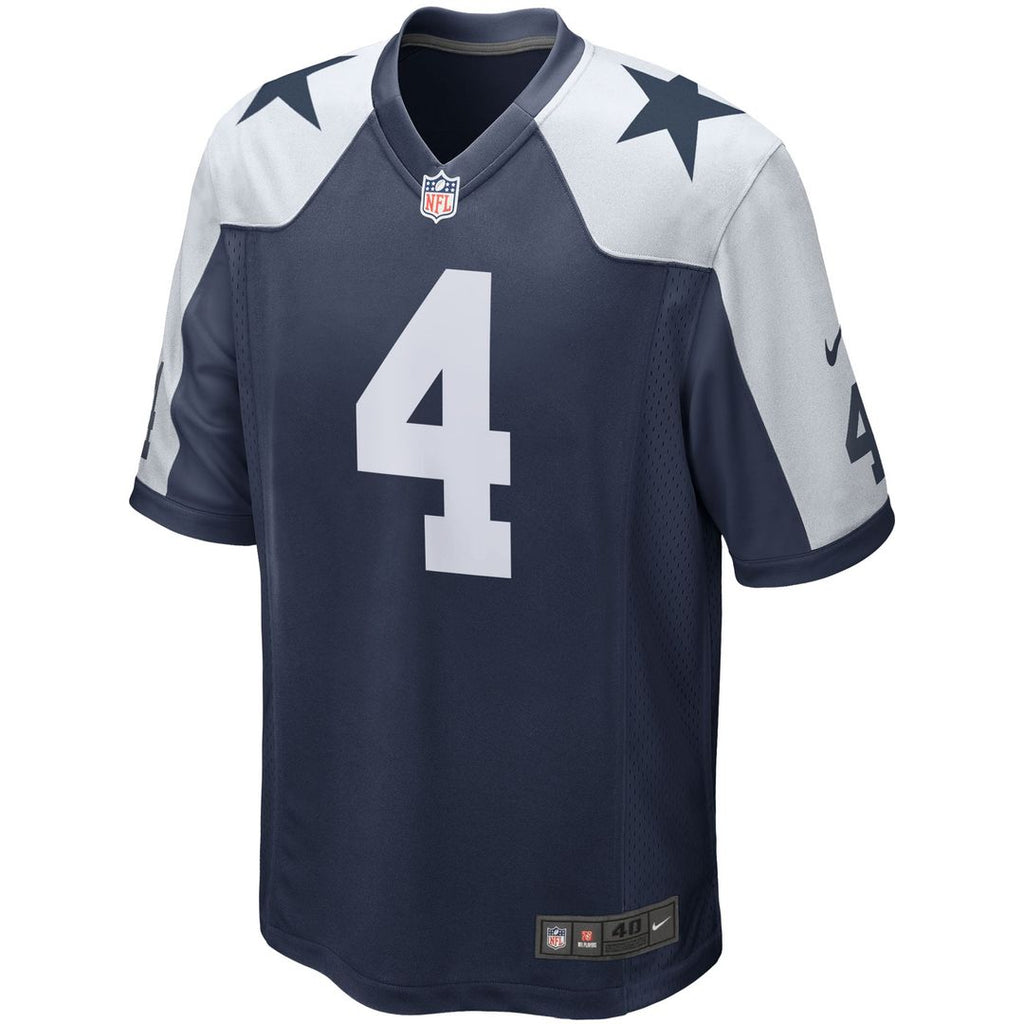 Dallas Cowboys Dak Prescott Nike Alternate Game Team Jersey - Navy