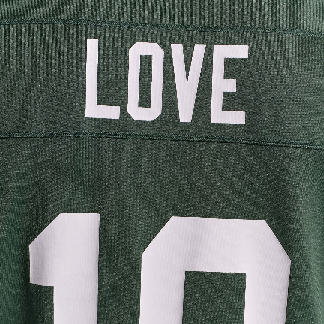 Green Bay Packers Jordan Love Nike Player Game Jersey - Green