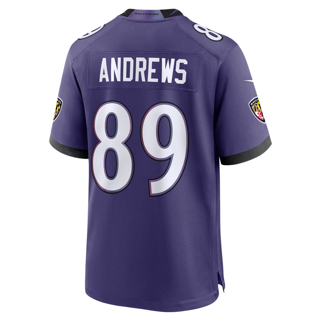 Baltimore Ravens Mark Andrews Nike Team Game Jersey - Purple