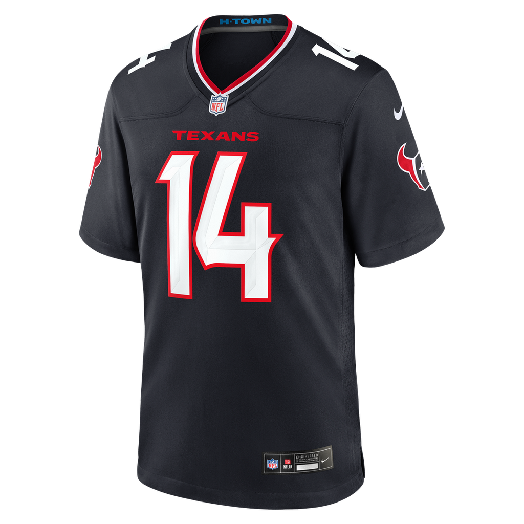 Houston Texans Jaylin Noel Nike Team Game Jersey - Navy