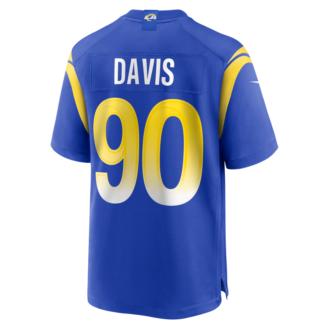 Los Angeles Rams Tyler Davis Nike Team Game Jersey - Royal