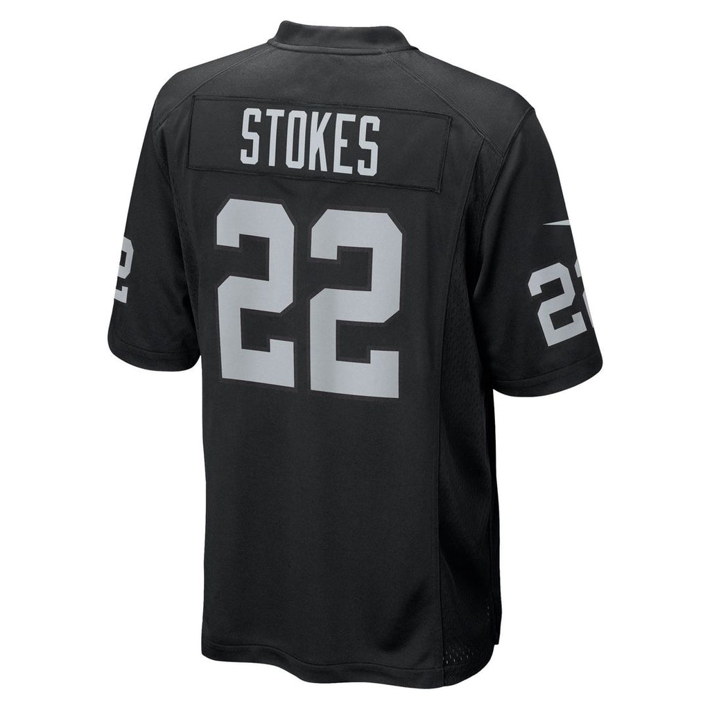 Las Vegas Raiders Eric Stokes Nike Team Game Jersey - Black