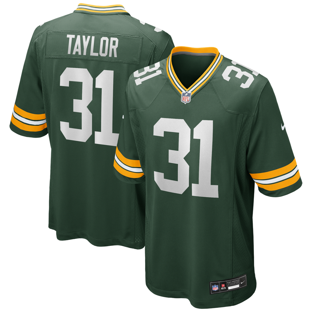 Green Bay Packers Jim Taylor Nike Game Retired Player Jersey - Green