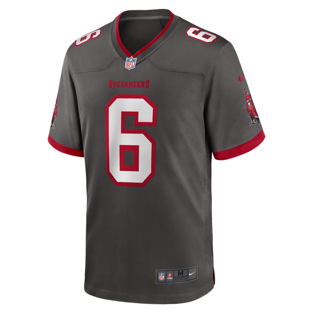 Tampa Bay Buccaneers Baker Mayfield Nike Away Game Jersey - White