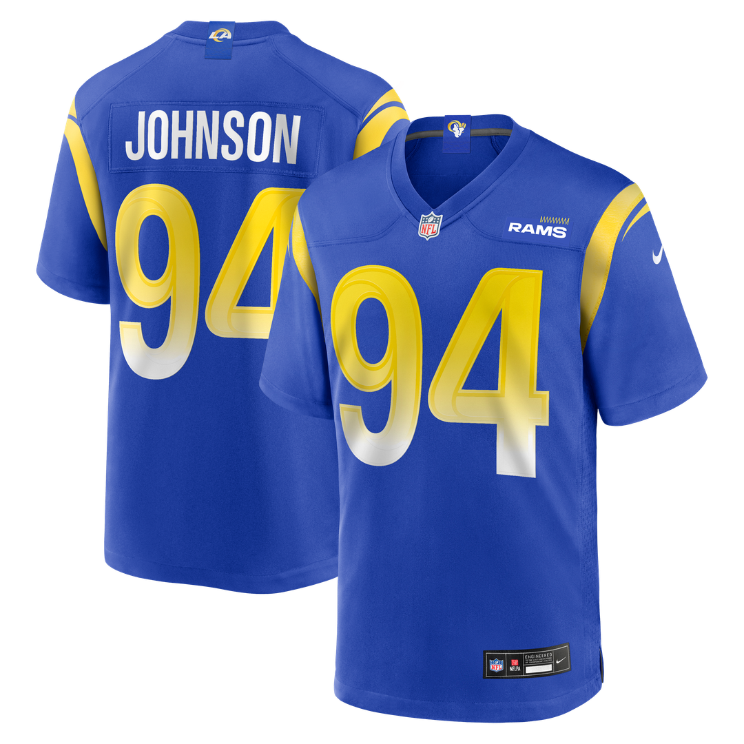 Los Angeles Rams Desjuan Johnson Nike Home Game Jersey - Royal