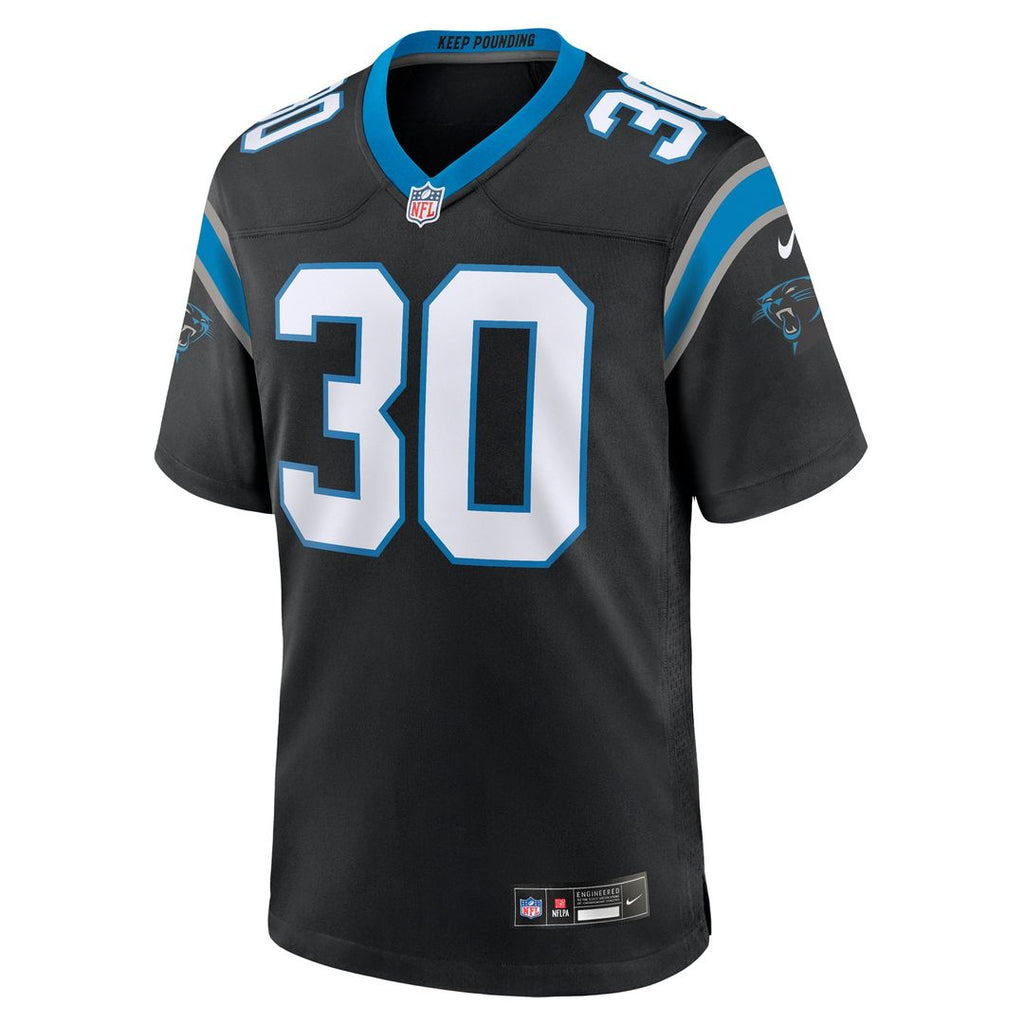Carolina Panthers Chuba Hubbard Nike Alternate Game Jersey - Blue