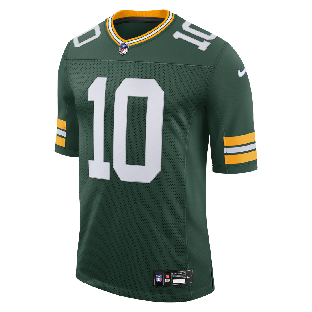 Green Bay Packers Jordan Love Nike Vapor Untouchable Stitched Limited Jersey - Green