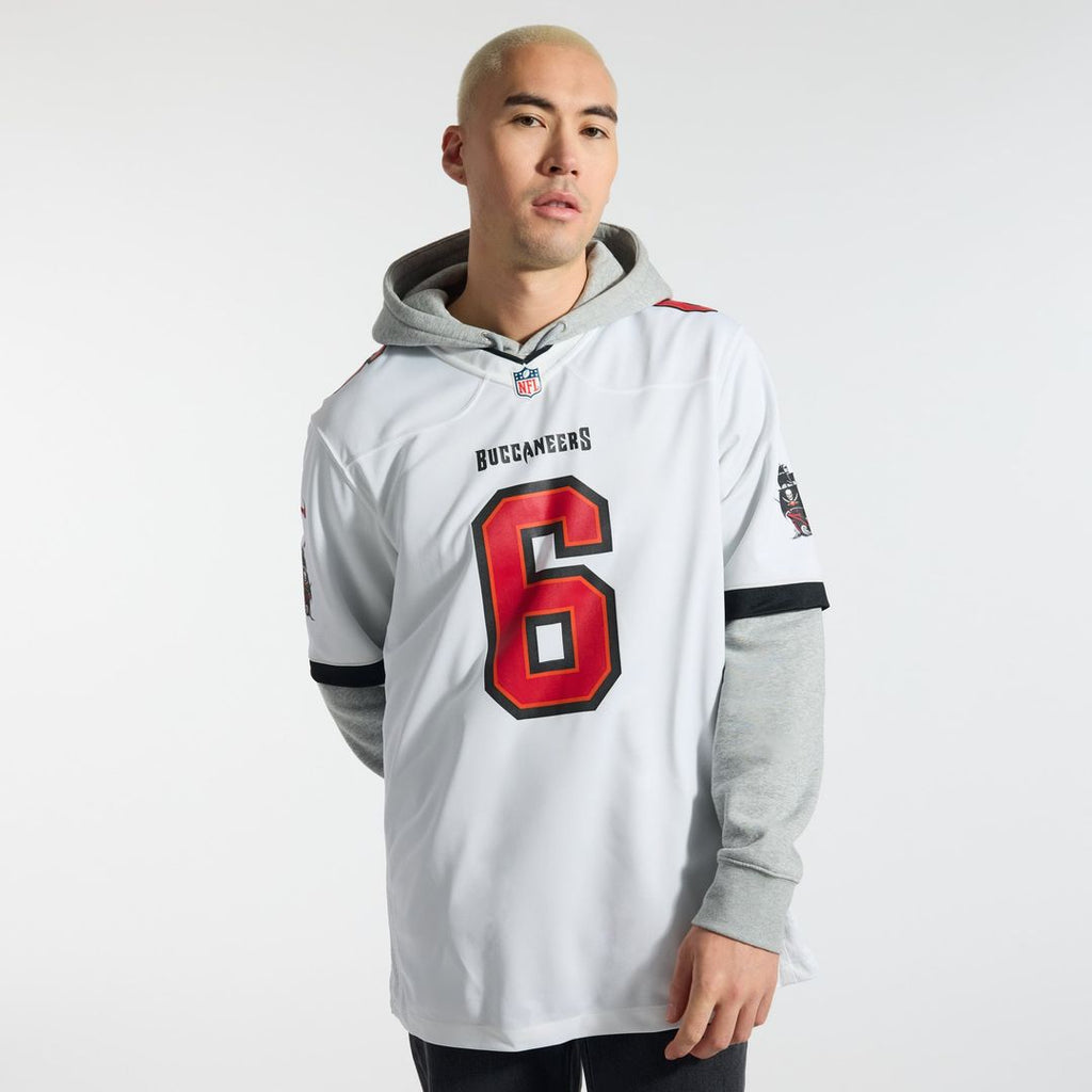 Tampa Bay Buccaneers Baker Mayfield Nike Alternate Game Player Jersey - Pewter