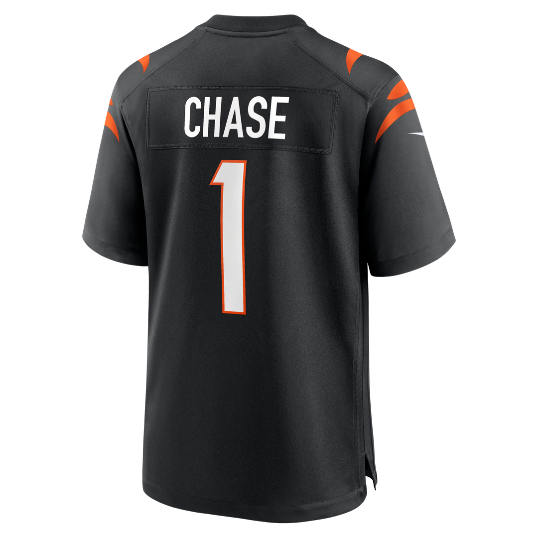 Cincinnati Bengals Ja'Marr Chase Nike Game Jersey - Black