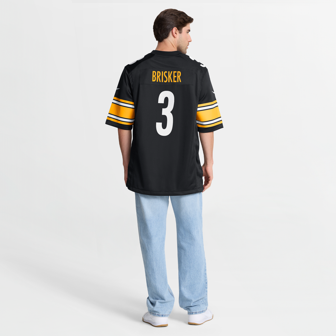 Pittsburgh Steelers Jaquan Brisker Nike Team Game Jersey - Black