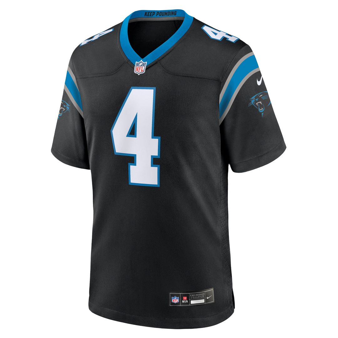 Carolina Panthers Tetairoa McMillan Nike Alternate Game Jersey - Blue