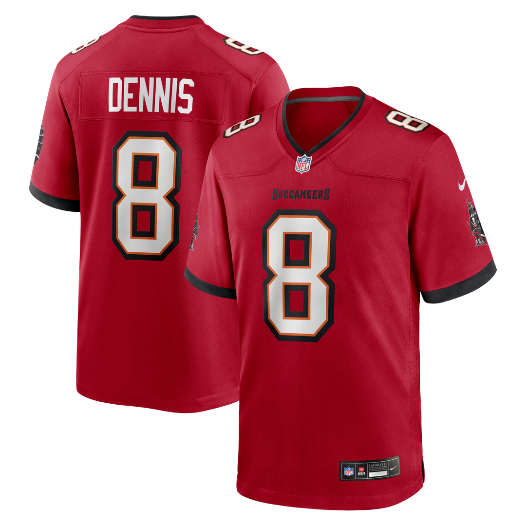 Tampa Bay Buccaneers SirVocea Dennis Nike Game Jersey - Red