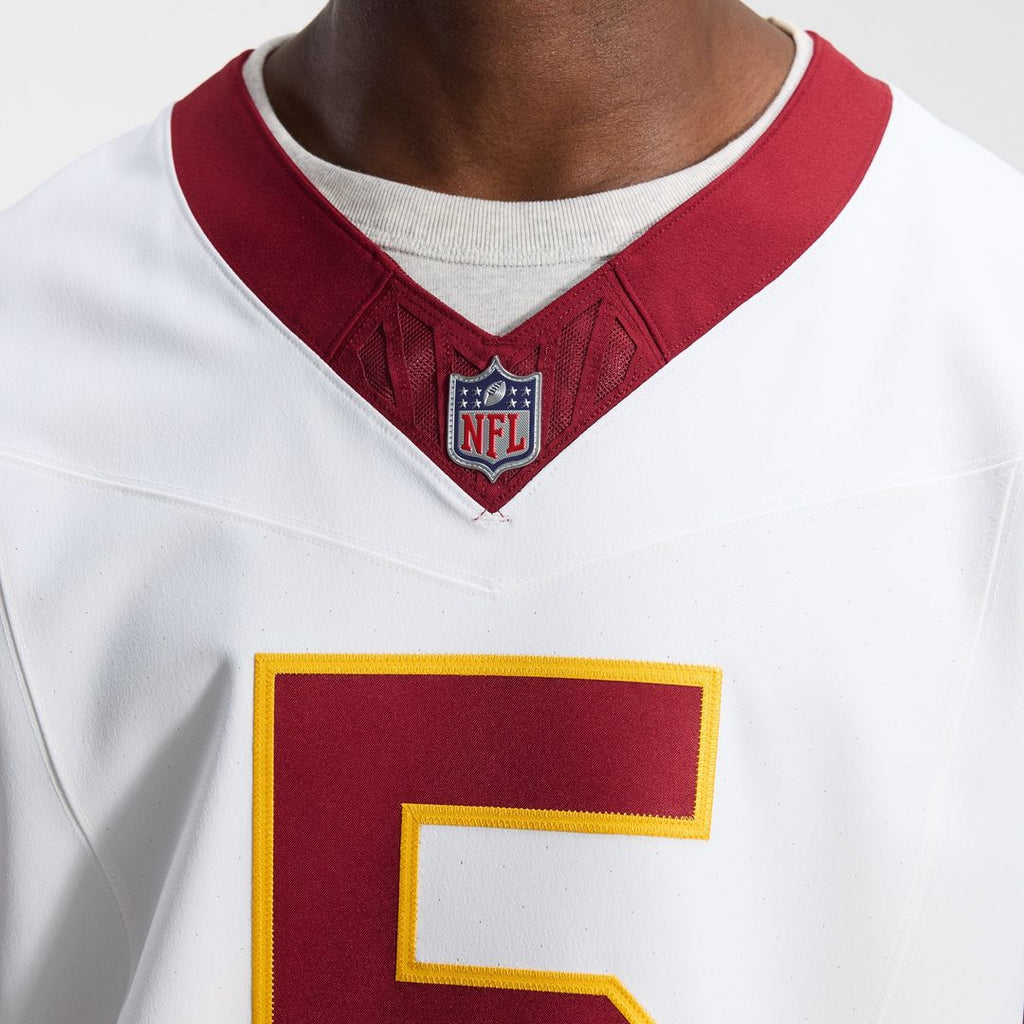 Washington Commanders Jayden Daniels Nike Alternate 2 Super Bowl Era Vapor F.U.S.E. Elite Jersey - White