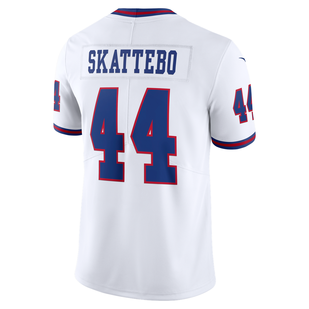 New York Giants Cam Skattebo Nike Legacy Vapor Untouchable Stitched Limited Jersey - Royal