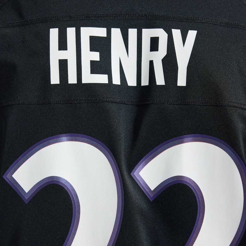 Baltimore Ravens Derrick Henry Nike Alternate Game Jersey - Black