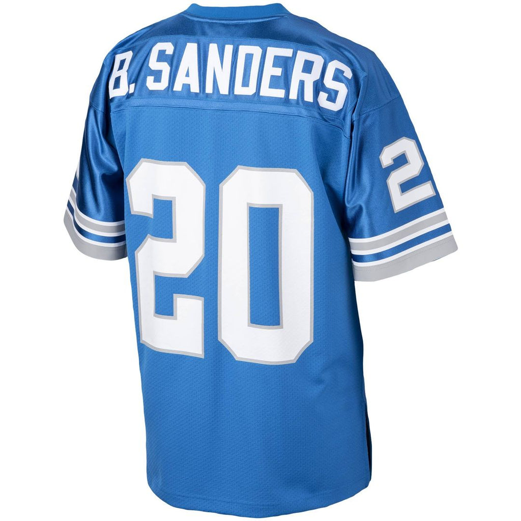 Detroit Lions 1993 Barry Sanders Mitchell & Ness Authentic Throwback Retired Player Jersey - Blue