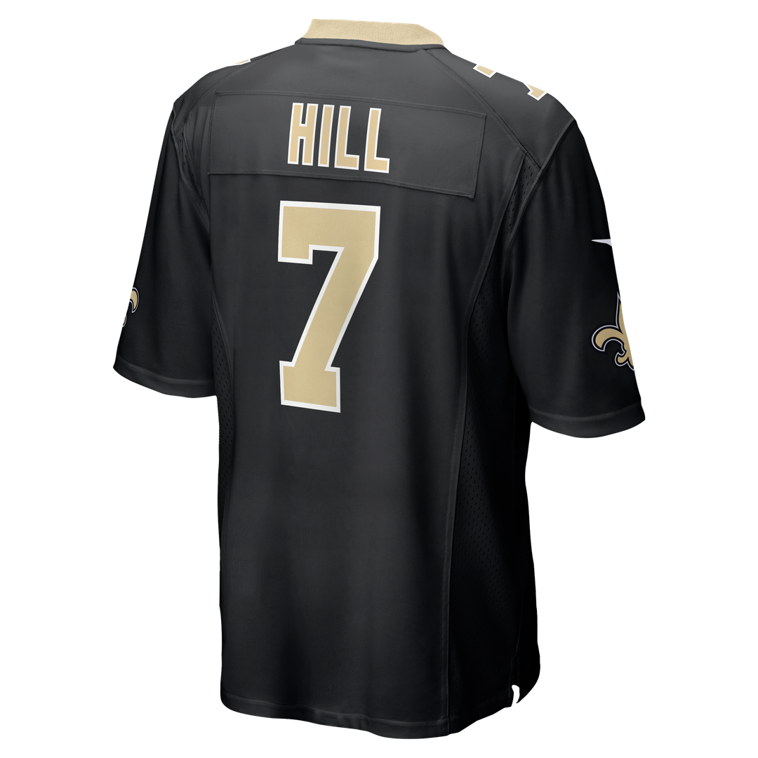 New Orleans Saints Taysom Hill Nike Game Jersey - Black