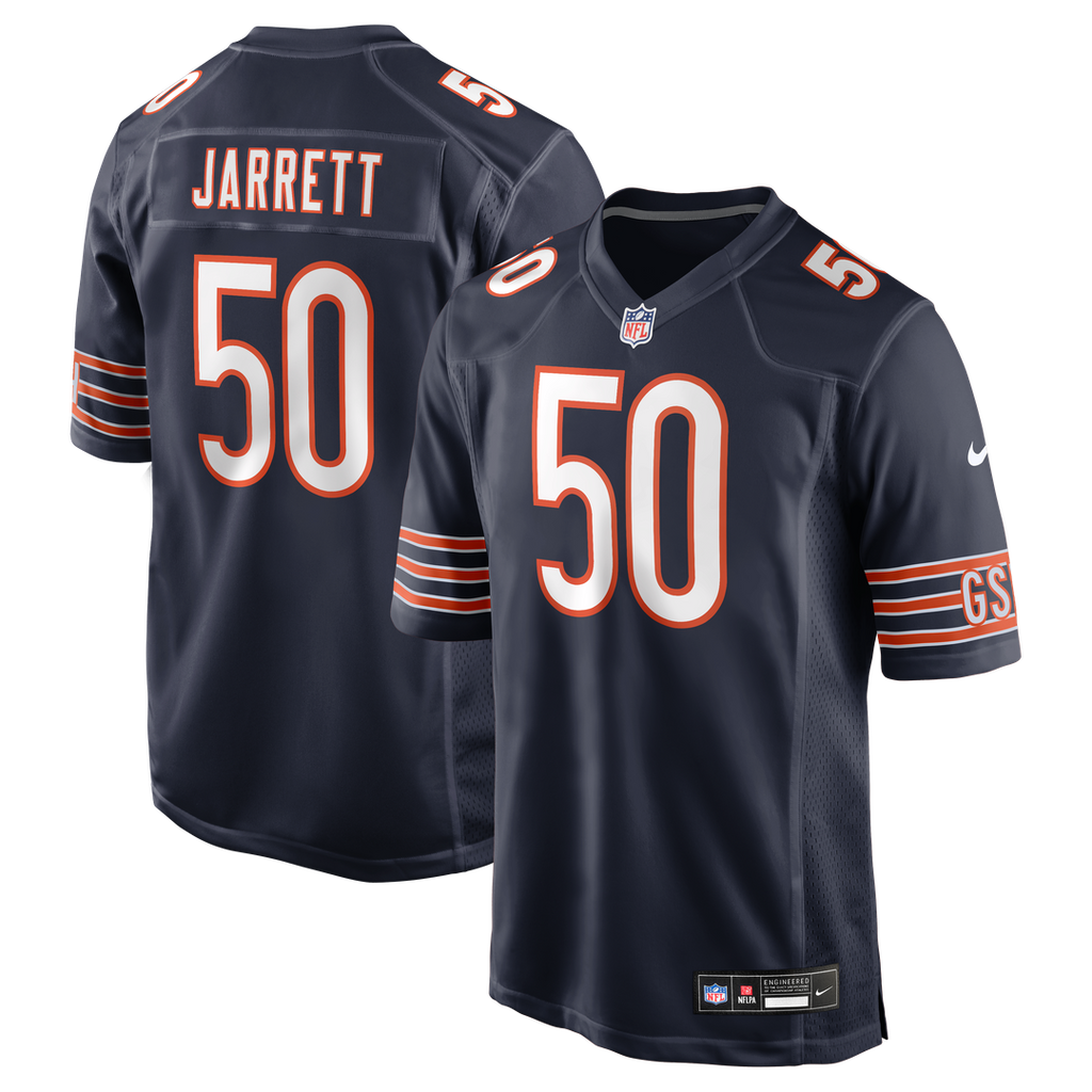 Chicago Bears Grady Jarrett Nike Team Game Jersey - Navy