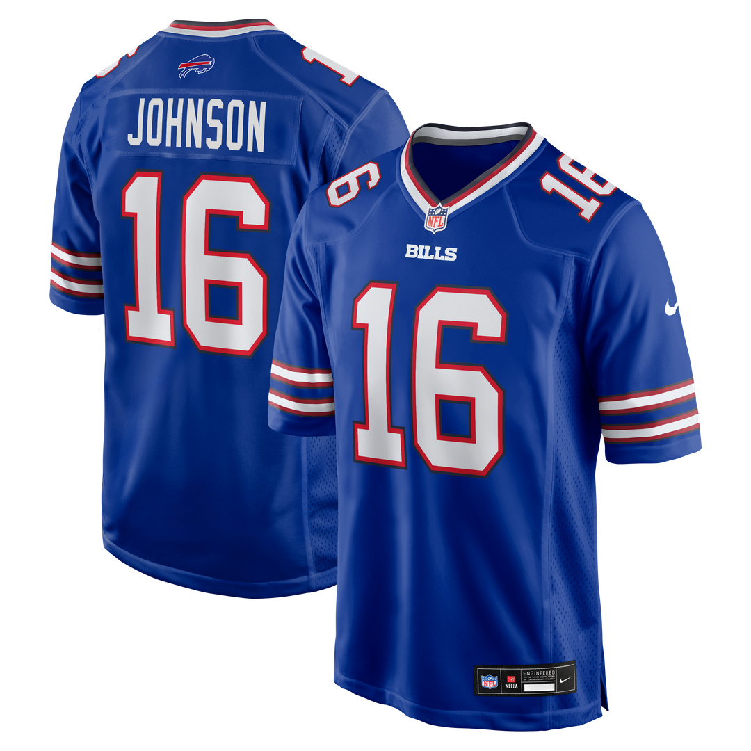 Buffalo Bills Xavier Johnson Nike Game Jersey - Royal