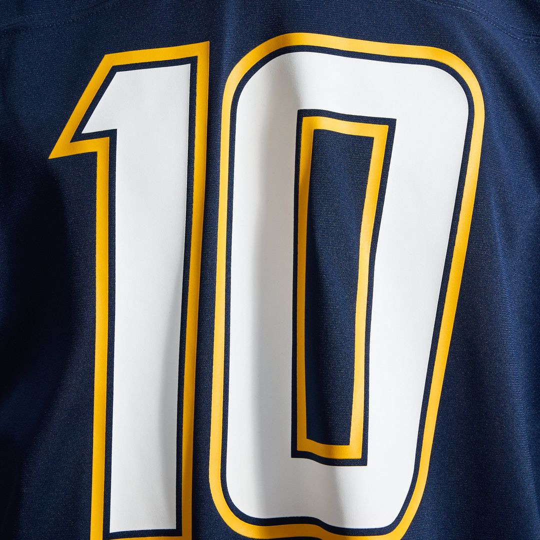 Los Angeles Chargers Justin Herbert Nike Player Game Jersey - Powder Blue