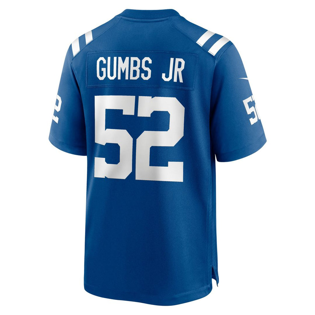 Indianapolis Colts George Gumbs Jr. Nike Team Game Jersey - Royal