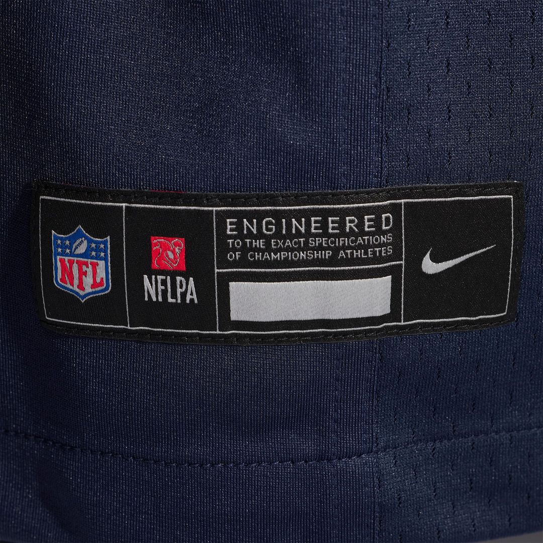 Chicago Bears Luke Newman Nike Team Game Jersey - Navy