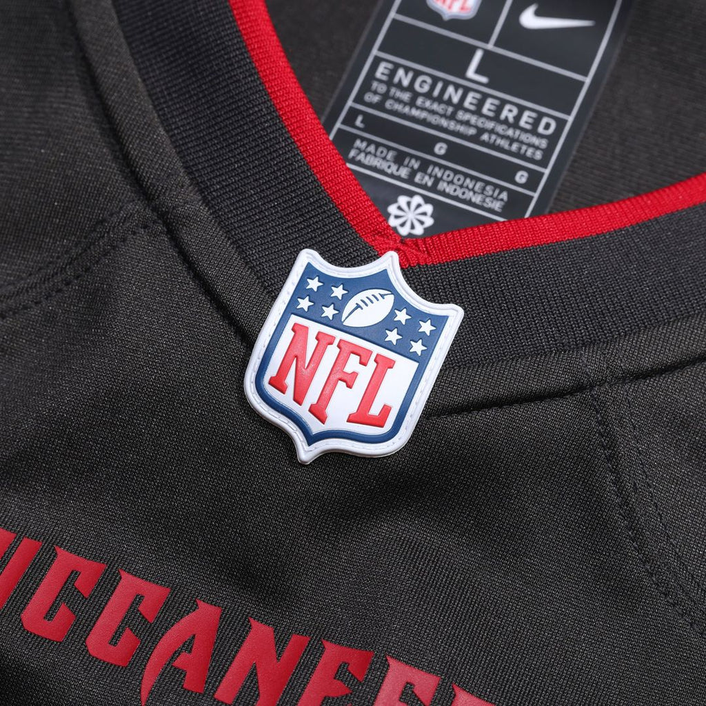 Tampa Bay Buccaneers Emeka Egbuka Nike Alternate Game Player Jersey - Pewter