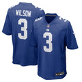 New York Giants Russell Wilson Nike Game Jersey - Royal