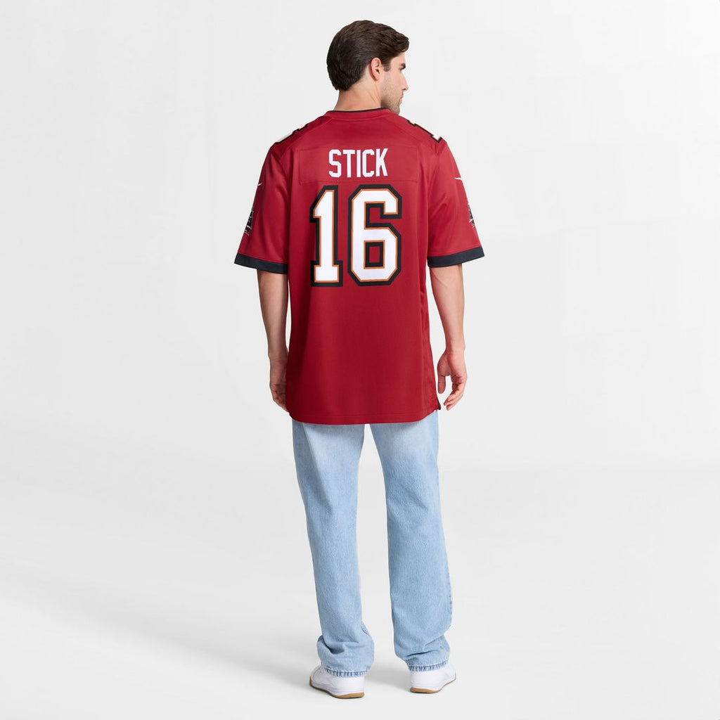 Tampa Bay Buccaneers Easton Stick Nike Team Game Jersey - Red