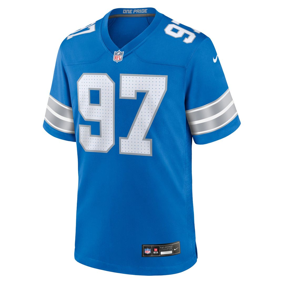 Detroit Lions Aidan Hutchinson Nike 2nd Alternate Game Jersey - Black
