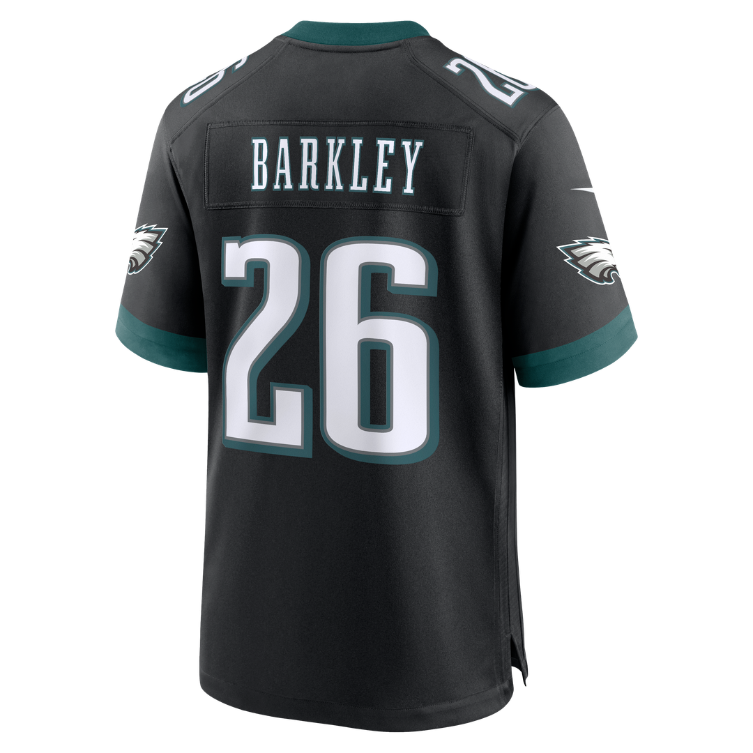 Philadelphia Eagles Saquon Barkley Nike Game Jersey - White