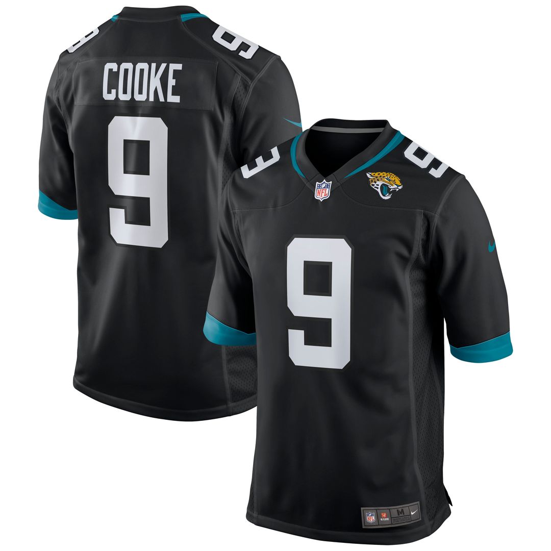Jacksonville Jaguars Logan Cooke Nike Game Jersey - Black