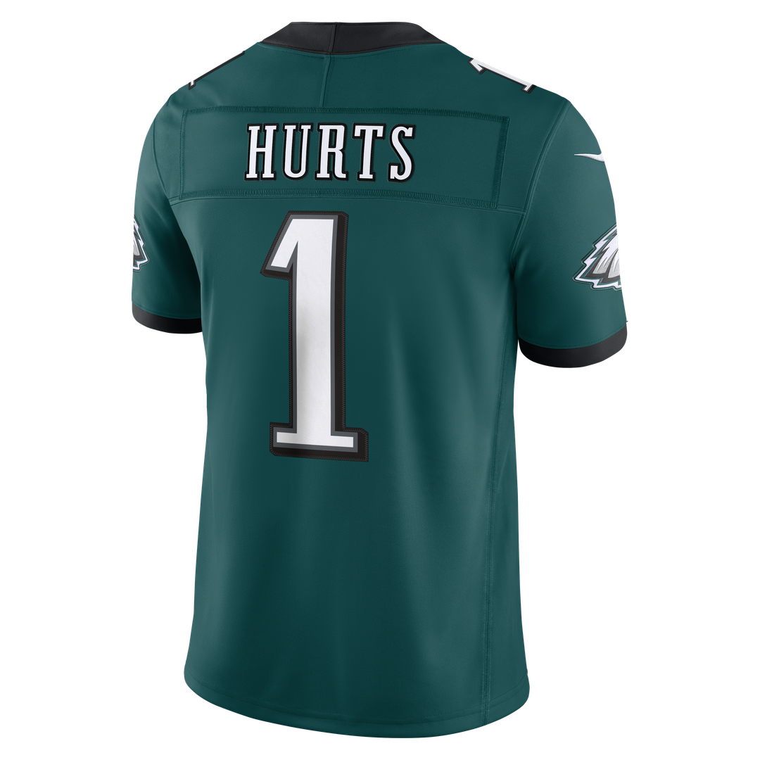Philadelphia Eagles Jalen Hurts Nike Alternate Vapor F.U.S.E. Stitched Limited Jersey - Kelly Green
