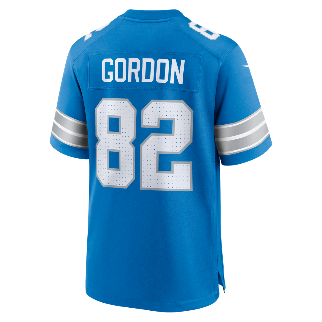 Detroit Lions Thomas Gordon Nike Team Game Jersey - Blue