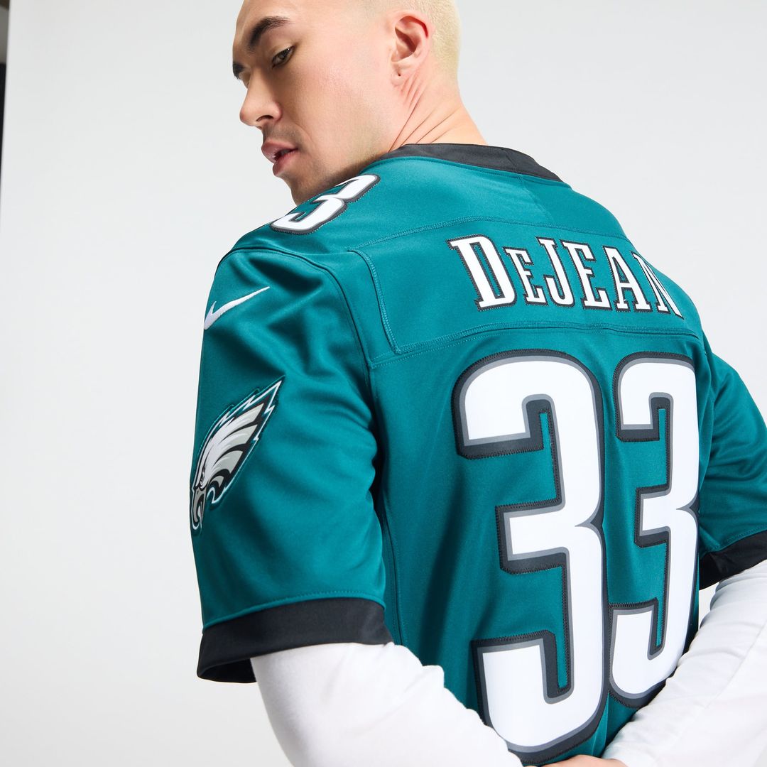 Philadelphia Eagles Cooper DeJean Nike Alternate Vapor F.U.S.E. Stitched Limited Jersey - Kelly Green
