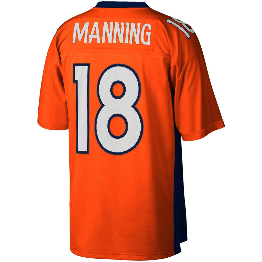 Denver Broncos Peyton Manning Mitchell & Ness Big & Tall 2015 Retired Player Replica Jersey - Orange