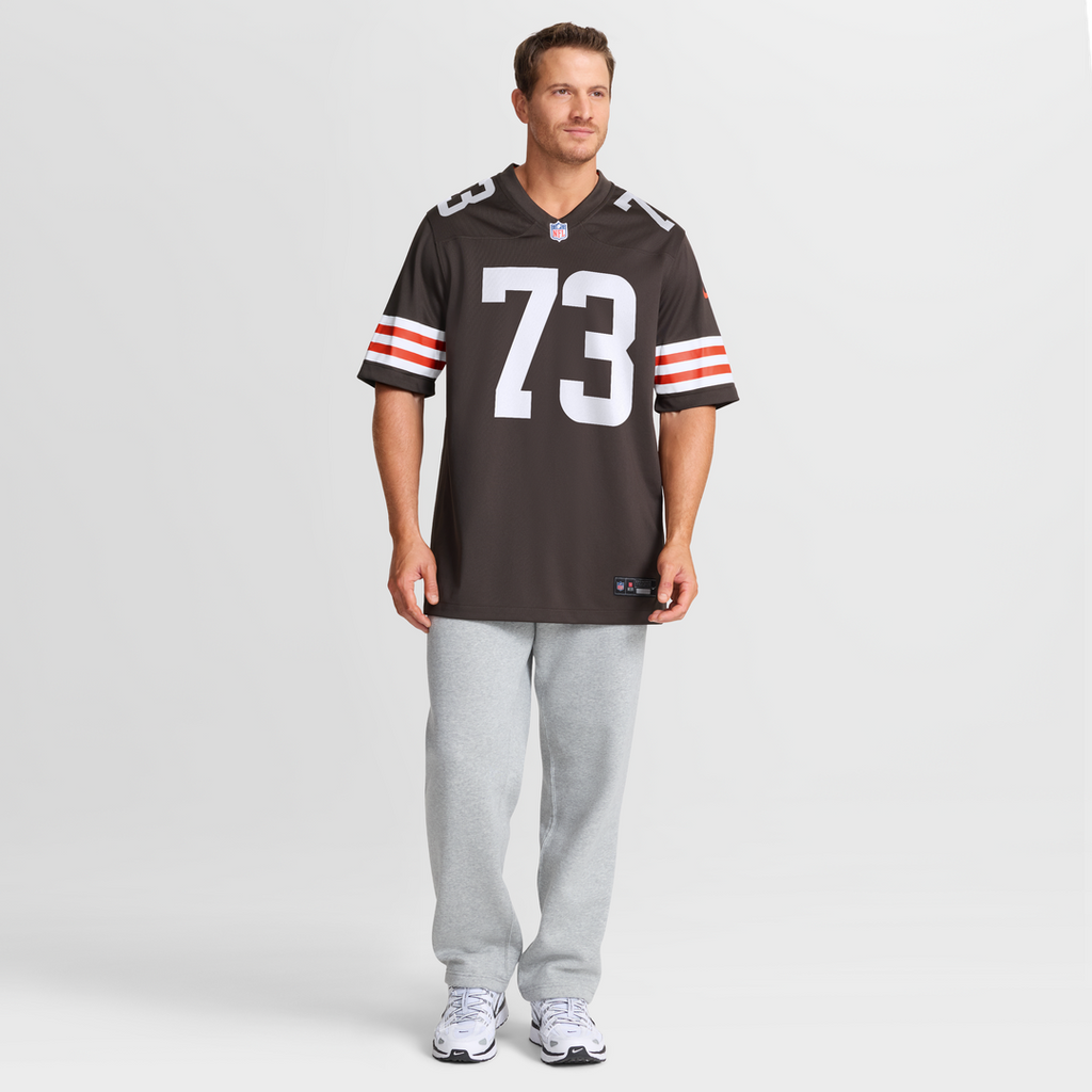 Cleveland Browns Joe Thomas Nike Retired Game Player Jersey - Brown