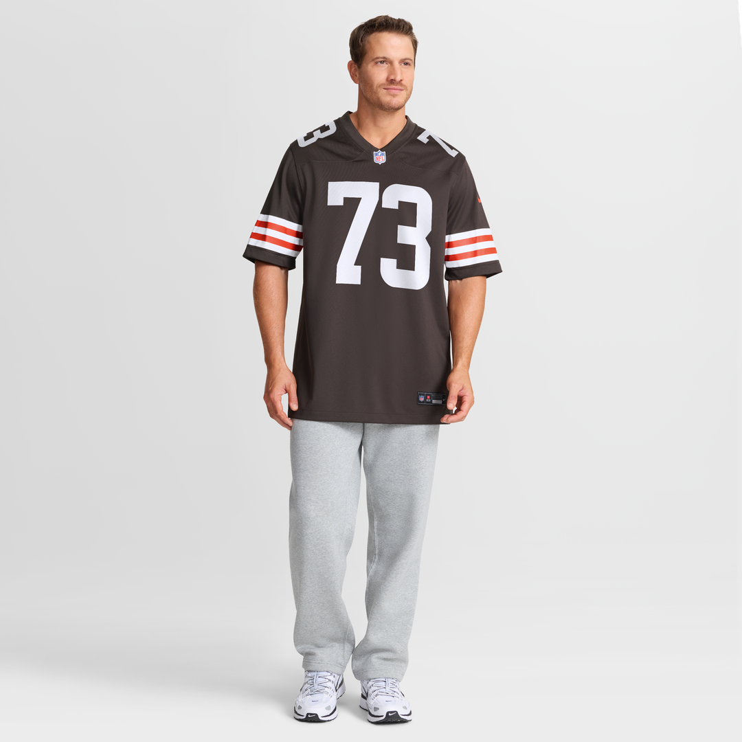 Cleveland Browns Joe Thomas Nike Retired Game Player Jersey - Brown