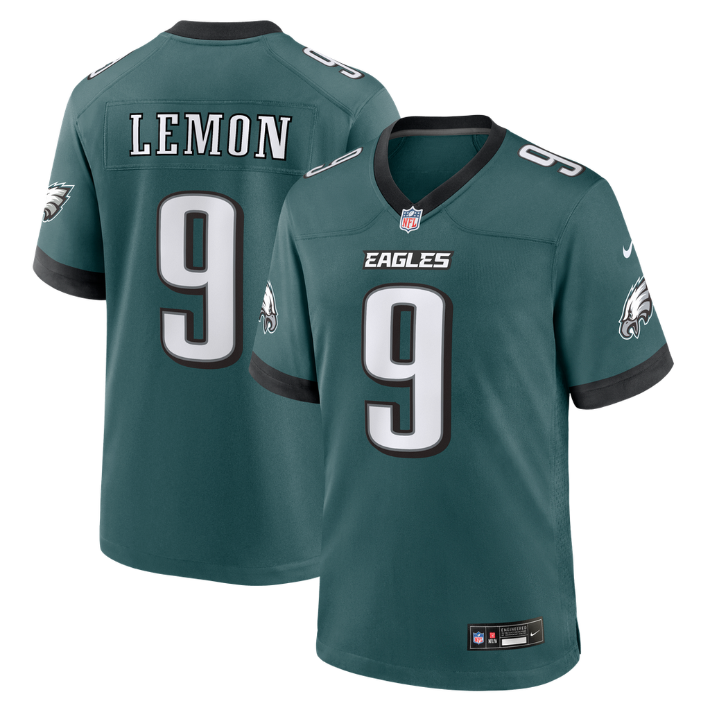 Philadelphia Eagles Makai Lemon Nike Team Game Jersey - Green