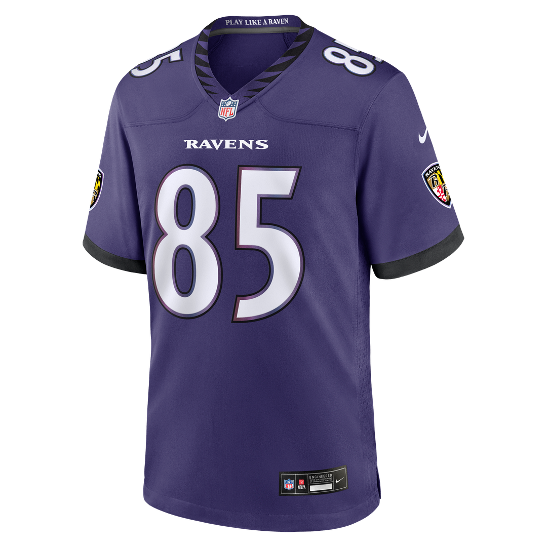 Baltimore Ravens Josh Cuevas Nike Team Game Jersey - Purple