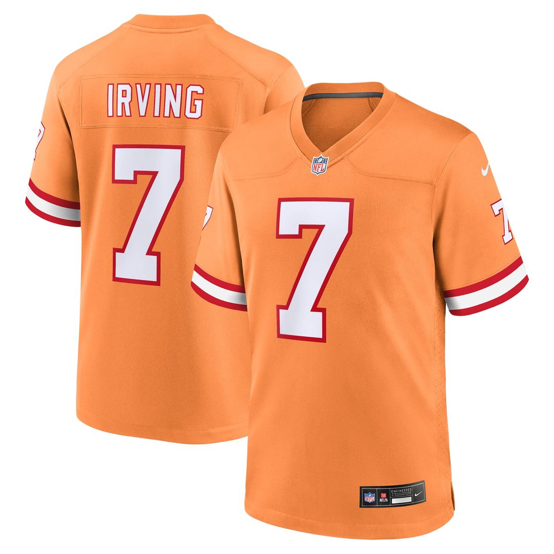Tampa Bay Buccaneers Bucky Irving Nike Alternate Game Jersey - Orange