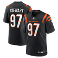 Cincinnati Bengals Shemar Stewart Nike Team Game Jersey - Black