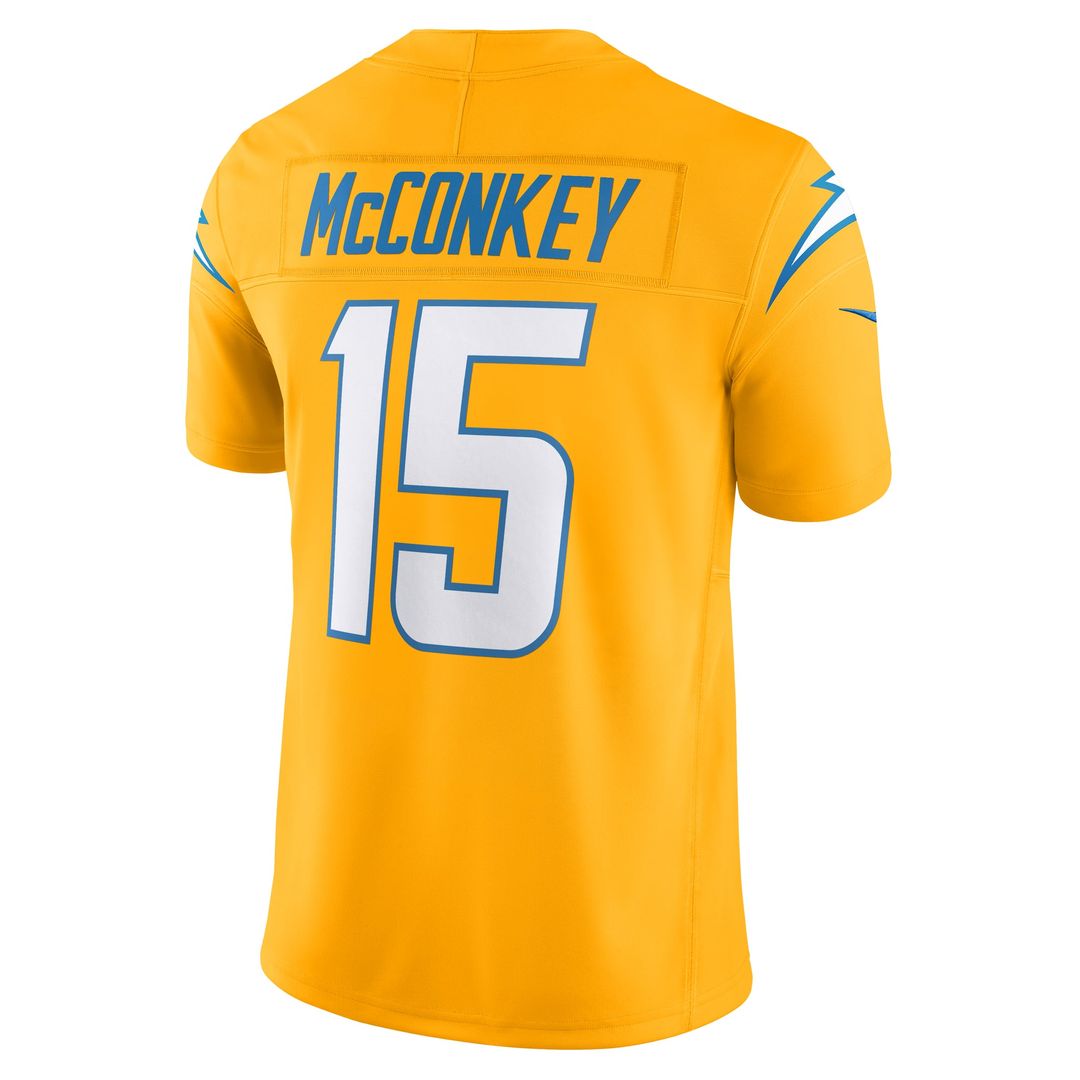 Los Angeles Chargers Ladd McConkey Nike Team Vapor F.U.S.E. Limited Jersey - Powder Blue